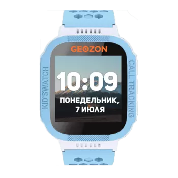 Умные часы детские GEOZON Classic, 1.44 " TFT, синий (G-W06BLU)