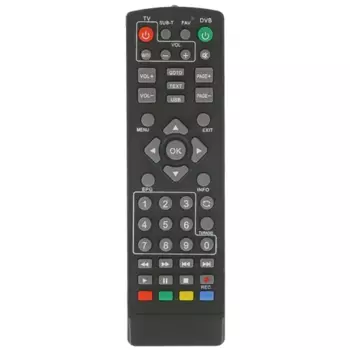 Универсальный пульт REXANT RX-DVB-014 для телевизоров, черный (38-0014)