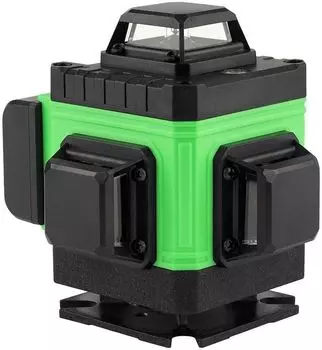 Уровень лазерный (нивелир) линейный, до 20 м, 0.3 мм/м, самовыравнивание, АКБ, сумка, AMO LN 4D-360-4 (LN 4D-360-4)