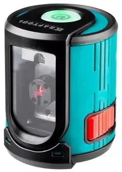 Уровень лазерный (нивелир) линейный, до 20 м, 0.2 мм/м, самовыравнивание, 3xААА, Kraftool CL20 (34700-2)