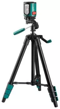 Уровень лазерный (нивелир) линейный, до 20 м, 0.2 мм/м, самовыравнивание, 3xААА, Kraftool CL20 (34700-3)