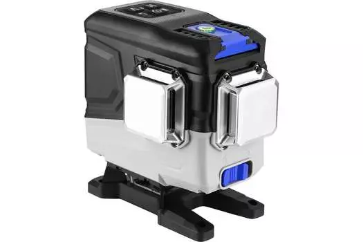 Уровень лазерный (нивелир) линейный, до 20 м, 0.1 мм/м, самовыравнивание, АКБ, кейс, DEKO LL12-HVR SET 2 (065-0105-1)