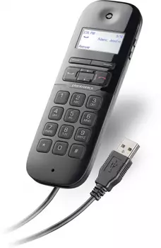 USB-телефон Plantronics P240, встроенный спикерфон, черный
