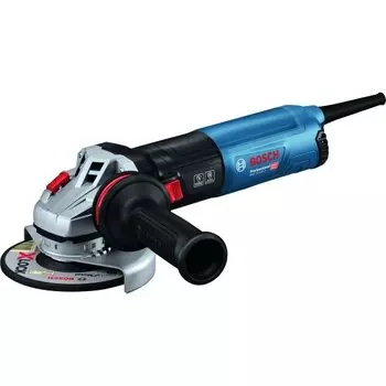 УШМ (болгарка) BOSCH GWS 14-125 S, сетевая, 1.4 кВт, 12.5 см, 11500 об/мин, регулировка частоты вращения, 2.2 кг (0.601.7D0.100)