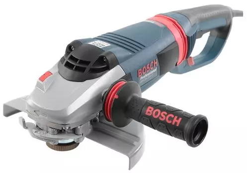 УШМ (болгарка) BOSCH GWS 26-230 LVI, сетевая, 2600Вт, 230мм, 6500 об/мин, 5.6кг (0601895F04)