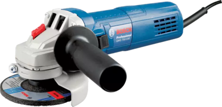 УШМ (болгарка) BOSCH GWS 750-125 Professional, сетевая, 750Вт, 125мм, 11000 об/мин, 1.8кг (06013940R3)