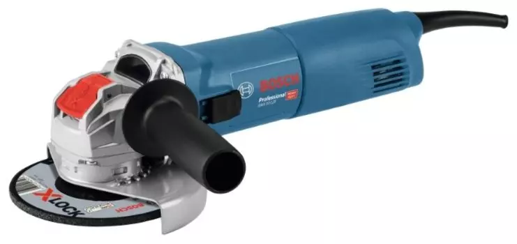 УШМ (болгарка) BOSCH GWX 10-125, сетевая, 1000Вт, 125мм, 11000 об/мин, 2.2кг (06017B3000)