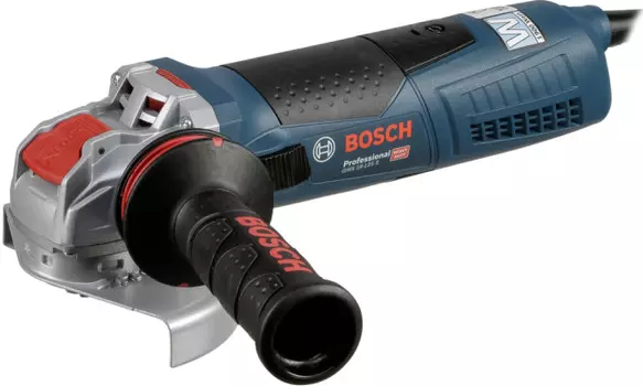 УШМ (болгарка) BOSCH GWX 19-125 S, сетевая, 1900Вт, 125мм, 11500 об/мин, регулировка частоты вращения, 2.5кг (06017C8002)