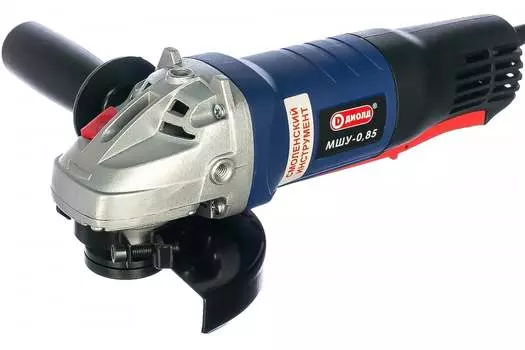 УШМ (болгарка) ДИОЛД МШУ-0.85-125, сетевая, 850 Вт, 12.5 см, 11000 об/мин, 2.2 кг (10041230)