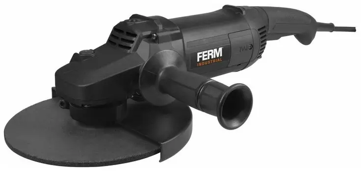 УШМ (болгарка) Ferm AGM1118P, сетевая, 2300Вт, 230мм, 6500 об/мин, 6.1кг