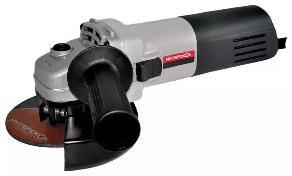 УШМ (болгарка) Интерскол УШМ-125/800, сетевая, 800Вт, 125мм, 11000 об/мин, 1.65кг (590.1.0.00)