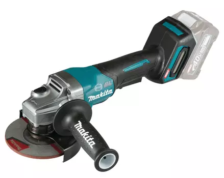 УШМ (болгарка) Makita GA013GZ, аккумуляторная, 12.5 см, 8500 об/мин, Li-Ion, 40 В, 3.6 кг (GA013GZ), поставляется без аккумуляторов и зарядного устройства