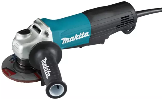 УШМ (болгарка) Makita GA4550R, сетевая, 1.3 кВт, 11.5 см, 11000 об/мин, 2.07 кг (GA4550R)