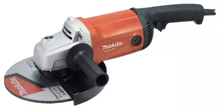УШМ (болгарка) Makita M0921, сетевая, 2200Вт, 230мм, 6600 об/мин, 5.3кг