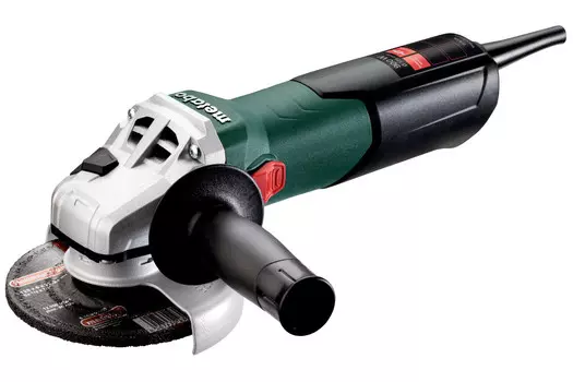 УШМ (болгарка) Metabo W 9-125, сетевая, 900Вт, 125мм, 10500 об/мин, 2.1кг (600376010)