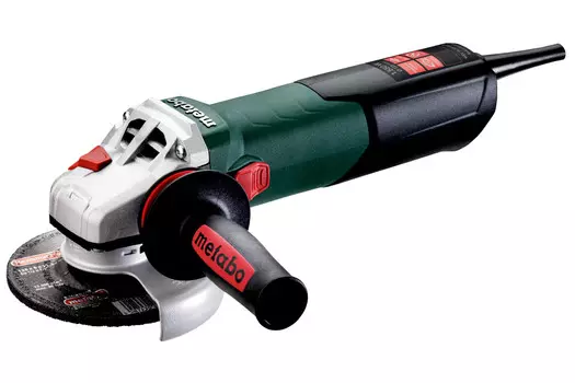 УШМ (болгарка) Metabo WEV 15-125 Quick, сетевая, 1550Вт, 125мм, 11000 об/мин, регулировка частоты вращения, 2.5кг (600468000)