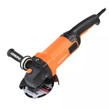 УШМ (болгарка) PATRIOT AG 190, сетевая, 2 кВт, 18 см, 8500 об/мин, 4 кг (110301180)
