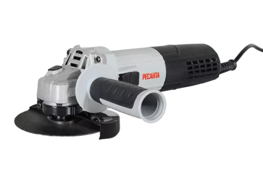 УШМ (болгарка) Ресанта УШМ-125/1100Э, сетевая, 1100Вт, 125мм, 10000 об/мин, регулировка частоты вращения, 2.2кг (75/12/10)