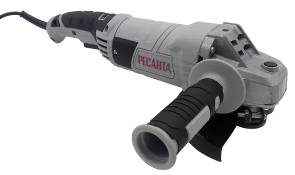 УШМ (болгарка) Ресанта УШМ-150/1400Э, сетевая, 1400Вт, 150мм, 10500 об/мин, регулировка частоты вращения, 2.3кг (75/12/7)
