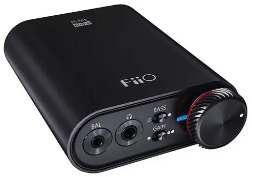 Усилитель для наушников Fiio K3, ЦАП, черный (80001654)
