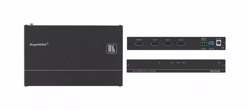 Усилитель-распределитель Kramer VM-3H2, 1xHDMI-3xHDMI, 3840x2160, 1:3 (VM-3H2)