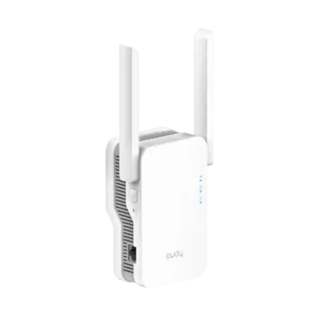 Усилитель сигнала (репитер) Cudy RE1800, 802.11a/b/g/n/ac/ax, 2.4 / 5 ГГц, 1.78 Гбит/с, LAN: 1x1 Гбит/с, внешних антенн: 2x6.2 дБи (RE1800)