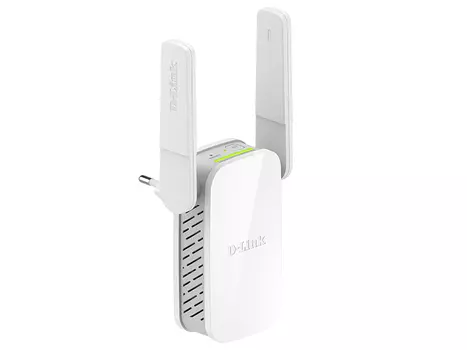 Усилитель сигнала (репитер) D-link DAP-1610, 802.11a/b/g/n/ac, 2.4 / 5 ГГц, 1.17 Гбит/с, порты Ethernet: 1x100 Мбит/с, внешних антенн: 2x3dBi