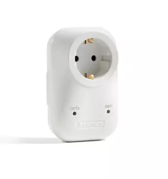 Устройство защиты от импульсных перенапряжений БАСТИОН АЛЬБАТРОС-220/3500 АС, 1-розетка, белый