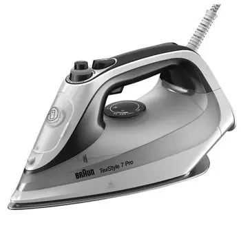 Утюг Braun SI7000 SI7149WB 2.9 кВт, длина шнура 2.5 м, белый/ черный (SI7149WB)