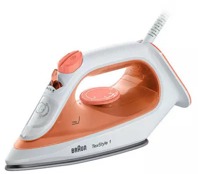 Утюг Braun TexStyle SI1009OR 1.9 кВт, длина шнура 1.9 м, оранжевый