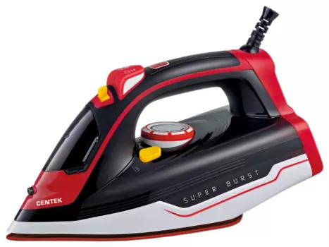 Утюг Centek CT-2350 2400Вт, 1.8м, черный/красный/белый (CT-2350)
