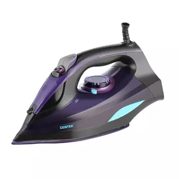 Утюг Centek CT-2361 Violet 3 кВт, длина шнура 2 м, фиолетовый