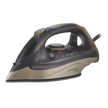 Утюг COOLFORT CF-3410 3.4 кВт, длина шнура 1.8 м, сиреневый/золотистый