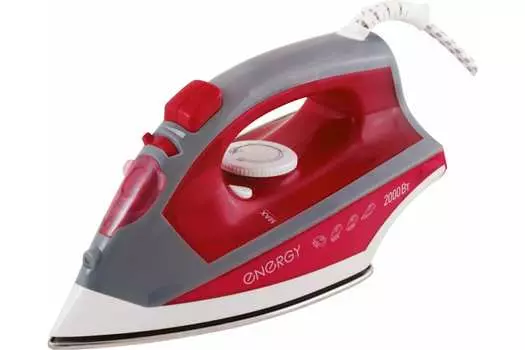 Утюг Energy EN-328 2 кВт, длина шнура 1.2 м, бордовый (270053)