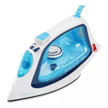 Утюг Energy EN-339 2.2 кВт, длина шнура 1.4 м, белый/голубой (270070)