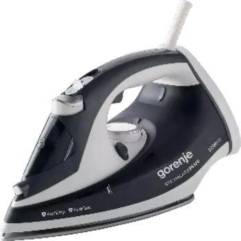 Утюг Gorenje SIH2200DGT 2.2 кВт, длина шнура 2.5 м, черный/белый (SIH2200DGT)