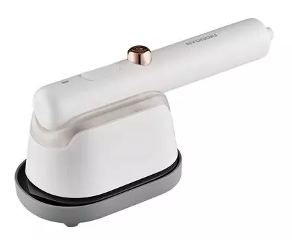 Утюг Hyundai H-SI01055 1 кВт, длина шнура 1.5 м, белый