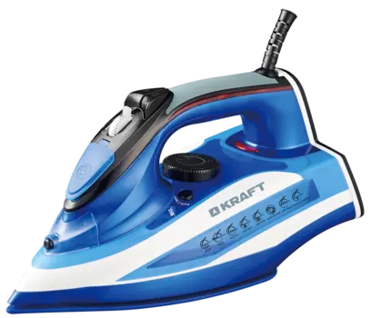 Утюг KRAFT KF-CI2420A 2400Вт, 1.6м, синий