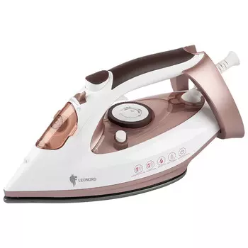 Утюг Leonord LE-1802 3.1 кВт, длина шнура 1.7 м, белый/коричневый (270084)