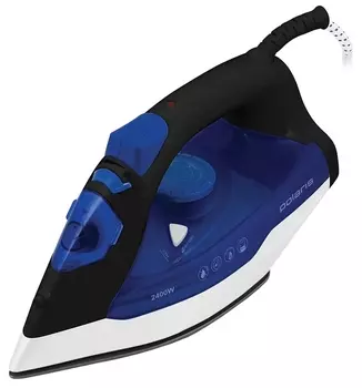 Утюг Polaris PIR 2410K 2400Вт, 1.7 м, синий/белый (PIR 2410K)