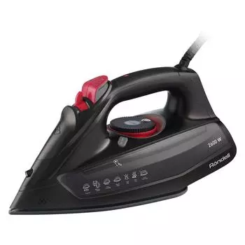 Утюг Rondell RDE-2000 2.6 кВт, длина шнура 1.9 м, черный ( RDE-2000)