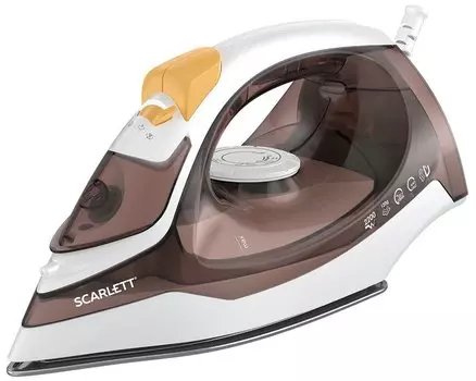 Утюг Scarlett SC-SI30K47 2.2 кВт, длина шнура 1.6 м, коричневый (SC-SI30K47)