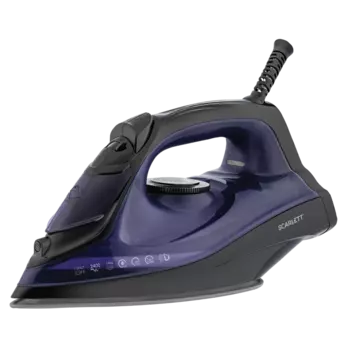 Утюг Scarlett SC-SI30K57 2.4 кВт, длина шнура 1.8 м, фиолетовый/черный (SC-SI30K57)