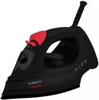 Утюг Scarlett SC-SI30K70 2 кВт, длина шнура 1.8 м, черный ( SC-SI30K70)