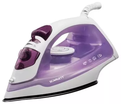 Утюг Scarlett SC-SI30S06 2 кВт, длина шнура 2 м, фиолетовый (SC-SI30S06)