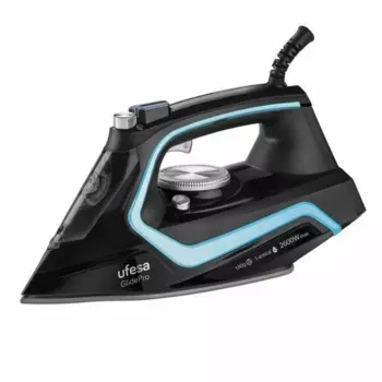 Утюг UFESA PV2600 GLIDEPRO BLACK 2.6 кВт, длина шнура 1.9 м, черный (PV2600)