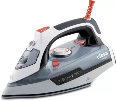 Утюг UFESA PV3285 POWER GRAY 2.8 кВт, длина шнура 1.9 м, серый (PV3280)