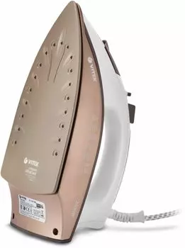 Утюг Vitek 1201-VT-04 2.4 кВт, длина шнура 2.1 м, коричневый/белый (1201-vt-02)