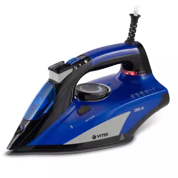 Утюг Vitek VT-1268 2.8 кВт, длина шнура 1.8 м, синий (VT-1268)
