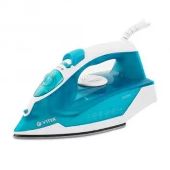 Утюг Vitek VT-8307 2.4 кВт, длина шнура 1.8 м, голубой (VT-8307)